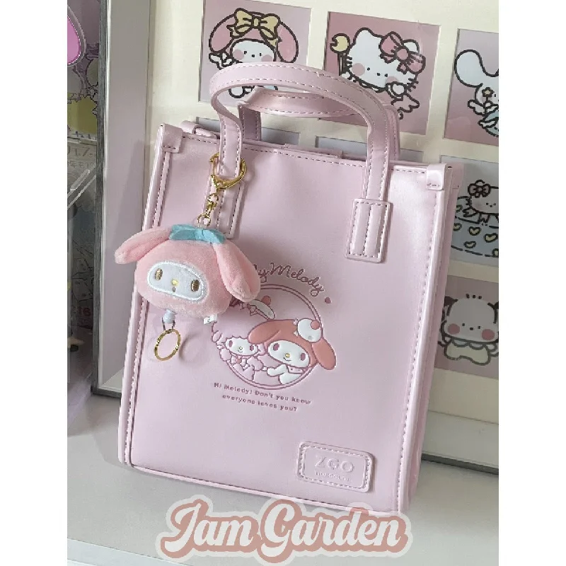 Free Design Sanrio Melody Sweet & Cute Bag (can be hand-held, cross-body)