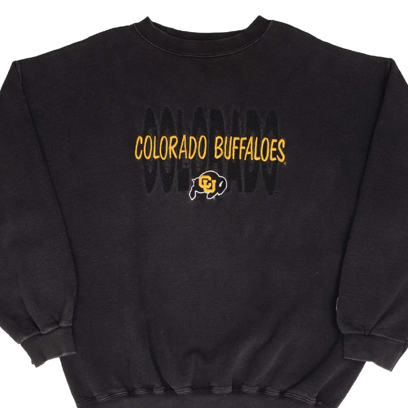 VINTAGE NCAA COLORADO GOLDEN BUFFALOES SWEATSHIRT 1990S SIZE LARGE MADE IN USA