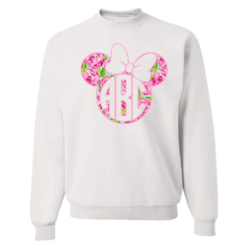 Monogrammed 'Lilly Minnie Mouse' Crewneck Sweatshirt