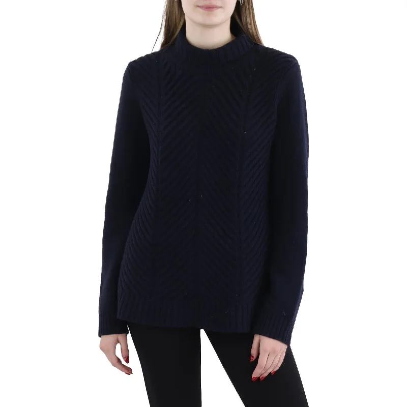 Womens Wool Pullover Turtleneck Sweater