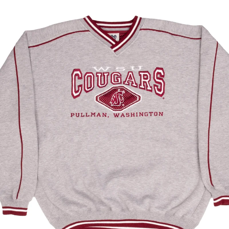 VINTAGE NCAA WASHINGTON STATE COUGARS FOOTBALL SWEATSHIRT 1990S SIZE XL