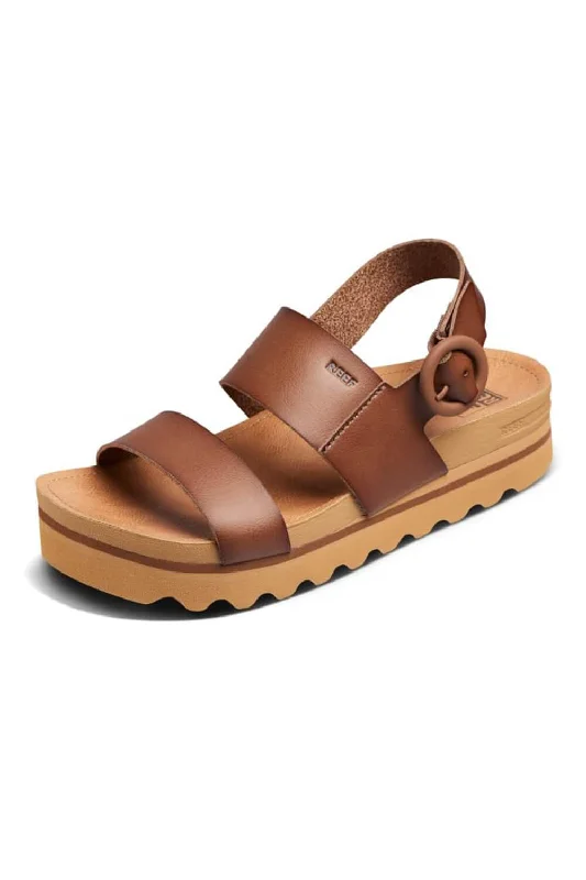 Reef Vista Hi Buckle Sandals for Women in Brown | CJ3966