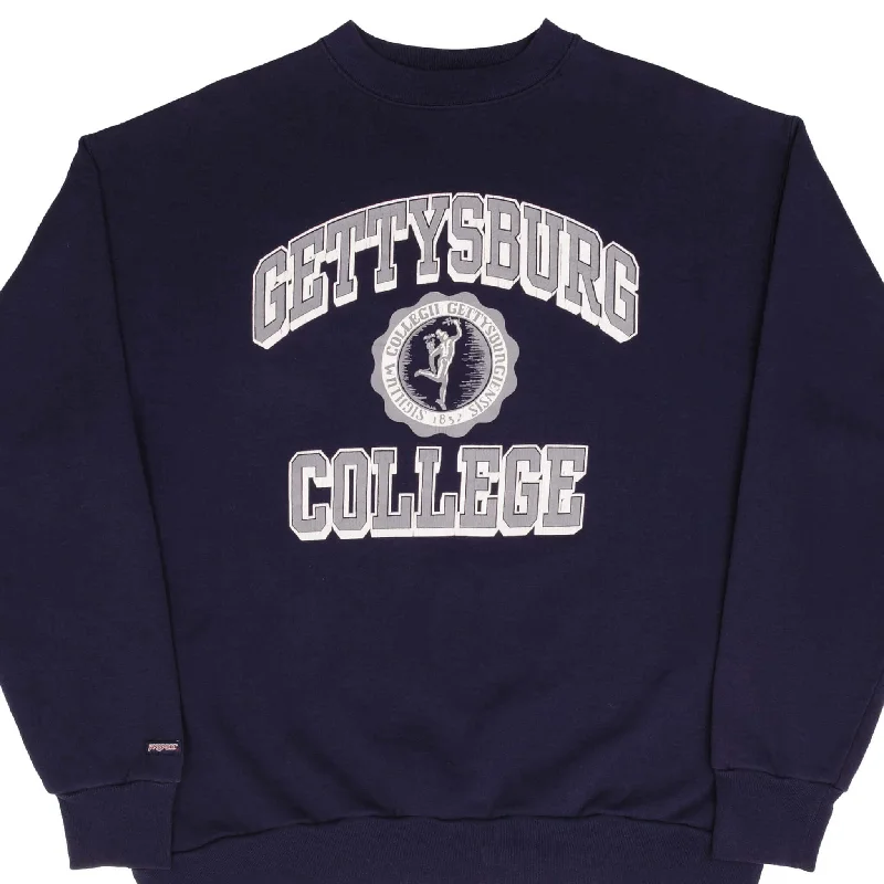 VINTAGE GETTYSBURG COLLEGE SWEATSHIRT 1990S SIZE 2XL MADE IN USA