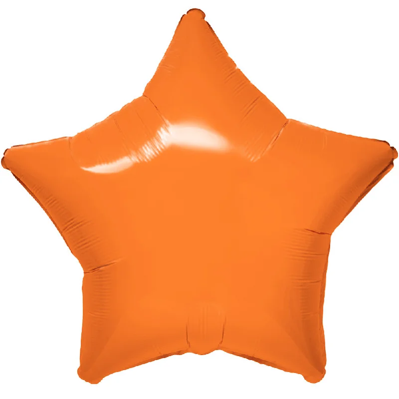 19 inch VIBRANT ORANGE STAR