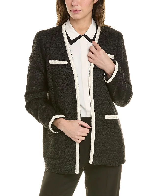 Anne Klein Kissing Front Cardigan