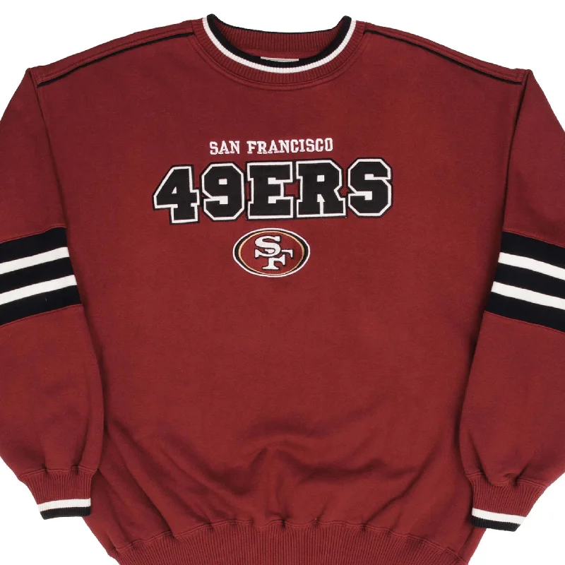 VINTAGE NFL SAN FRANCISCO 49ERS EMBROIDERED 1990S SWEATSHIRT SIZE XL