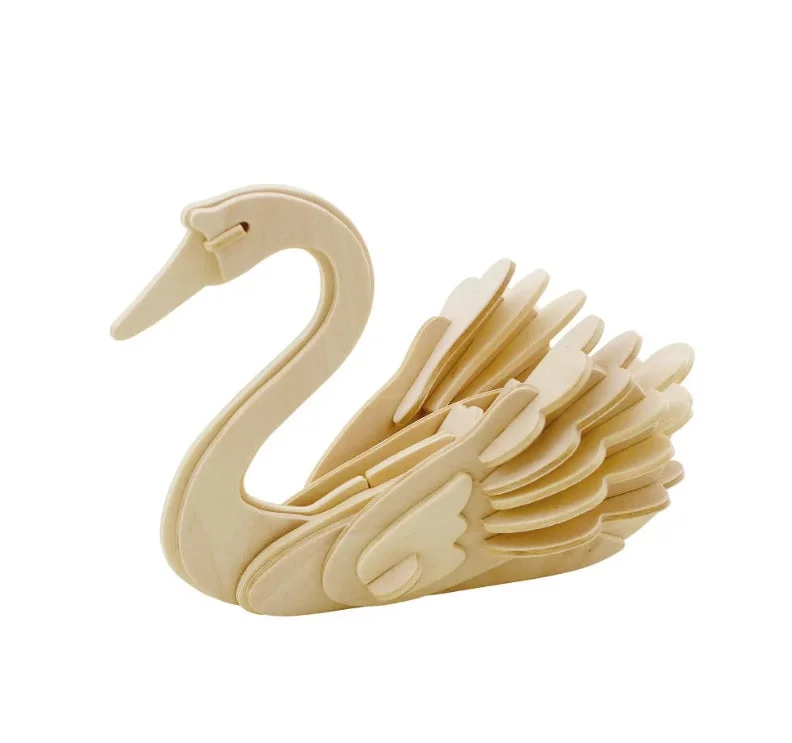 Swan 3D Wooden Puzzle