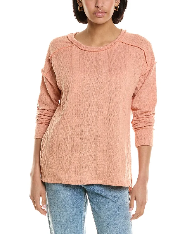 Brook + Lynn Jacquard Pullover