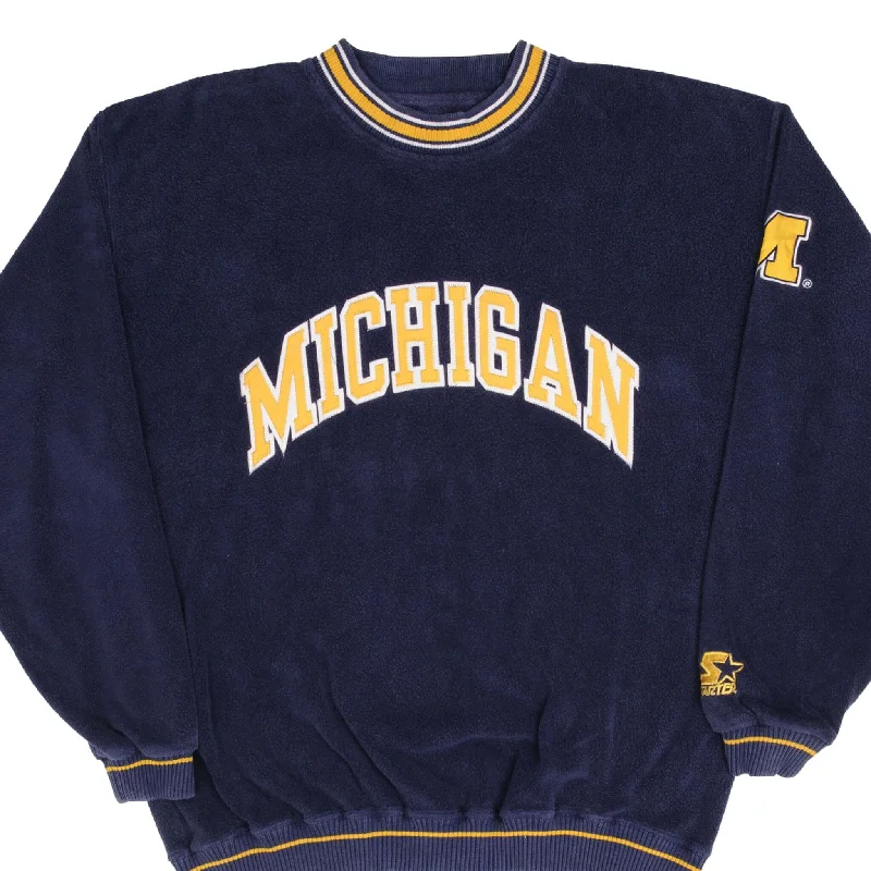 VINTAGE NCAA UNIVERSITY OF MICHIGAN STARTER SWEATSHIRT 1990S SIZE XL