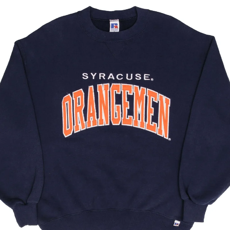 VINTAGE RUSSEL ATHLETIC NCAA SYRACUSE ORANGEMEN SWEATSHIRT 1990S LARGE MADE USA