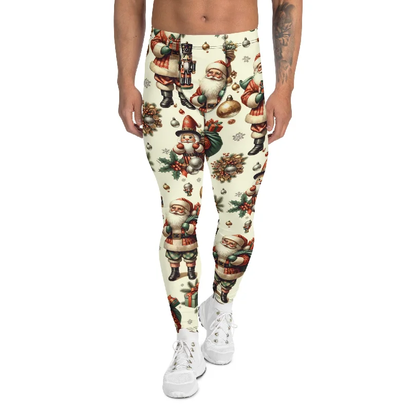 Vintage Christmas Men's Leggings