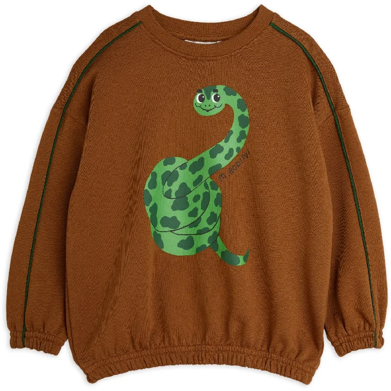 Mini Rodini Brown Snake Sweatshirt