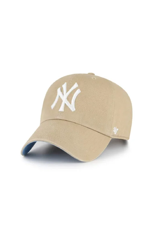 '47 New York Yankees Clean Up Hat in Khaki | B-BLPRK17GWS-KHB