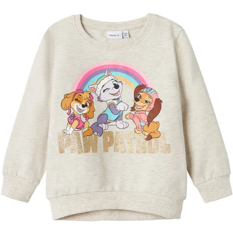 Name It Peyote Melange Nafema Paw Patrol Sweatshirt