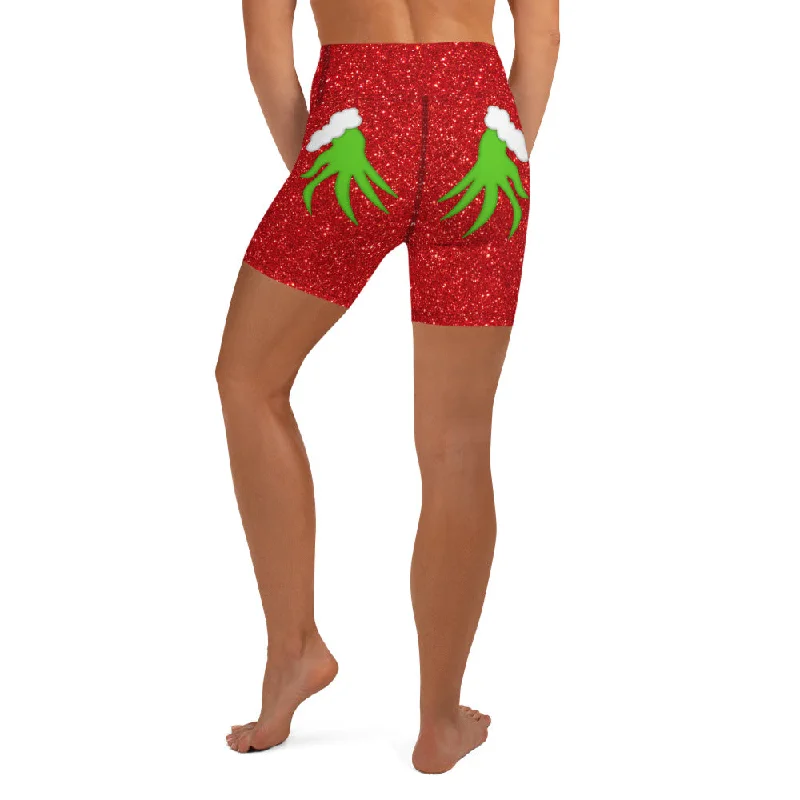 Personalized Clothing Grumpy Love Yoga Shorts