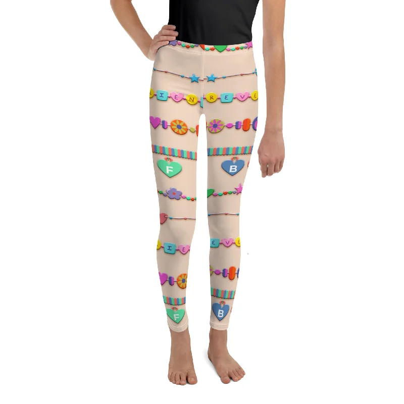 Friendship Bracelet Youth Leggings