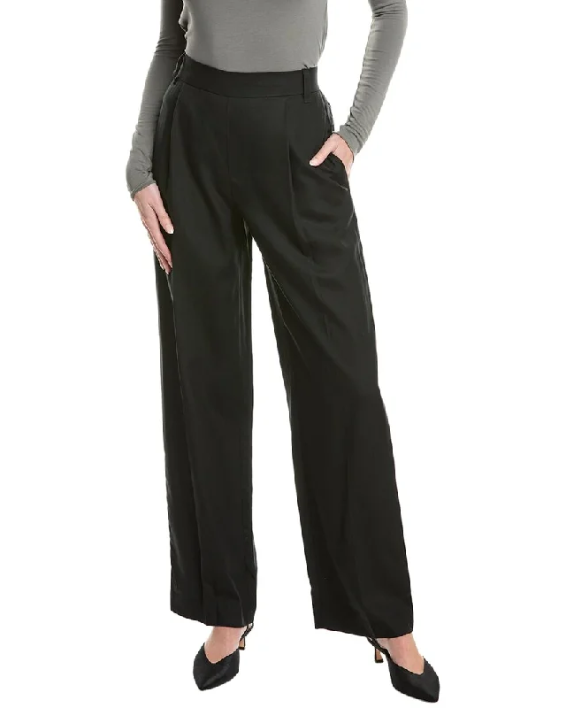 Urban Sense Vince Straight Leg Linen-Blend Pant