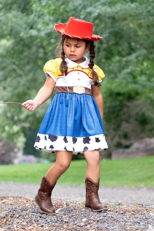 2 Piece Cowgirl Dress w/Hat