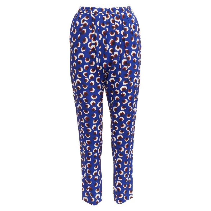 Stella McCartney floral silk elasticated waist pants