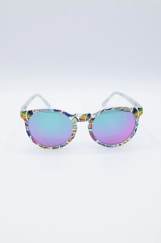 goodr Not A Phase, A Transformation Sunglasses in Multi | PRIDE-CIRCLE-G