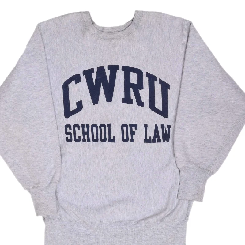 VINTAGE CHAMPION REVERSE WEAVE CWRU LAW SCHOOL SWEATSHIRT 1990S XL MADE IN USA