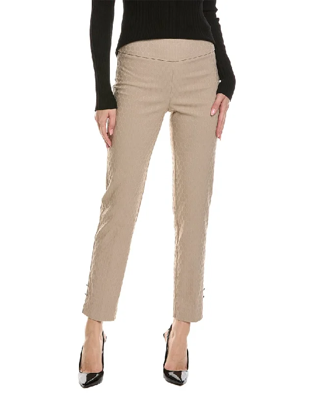 Trendy Looks Joseph Ribkoff Hexagonal Jacquard Pant