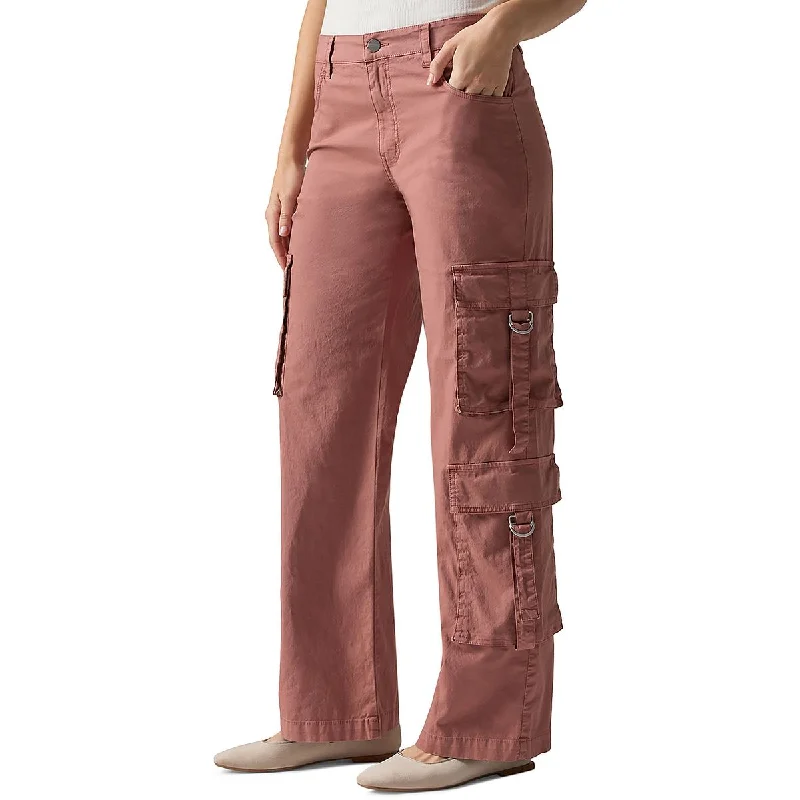 Weekend Comfort Wear Womens Pocket Casual Cargo Pants
