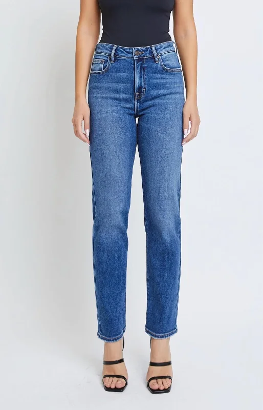 High-quality Styles Tracey Clean Jeans In Medium Dark Wash