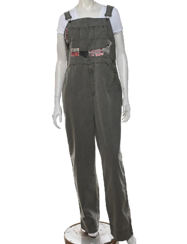 Grey Bugle Boys Classic Dungarees - W38 L33