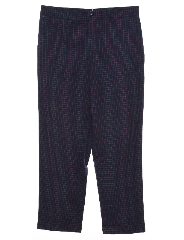 Ralph Lauren Checked Trousers - W30 L30