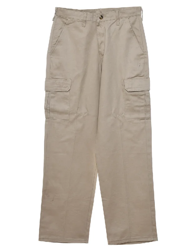 Red Kap Beige Cargo Trousers - W30 L31