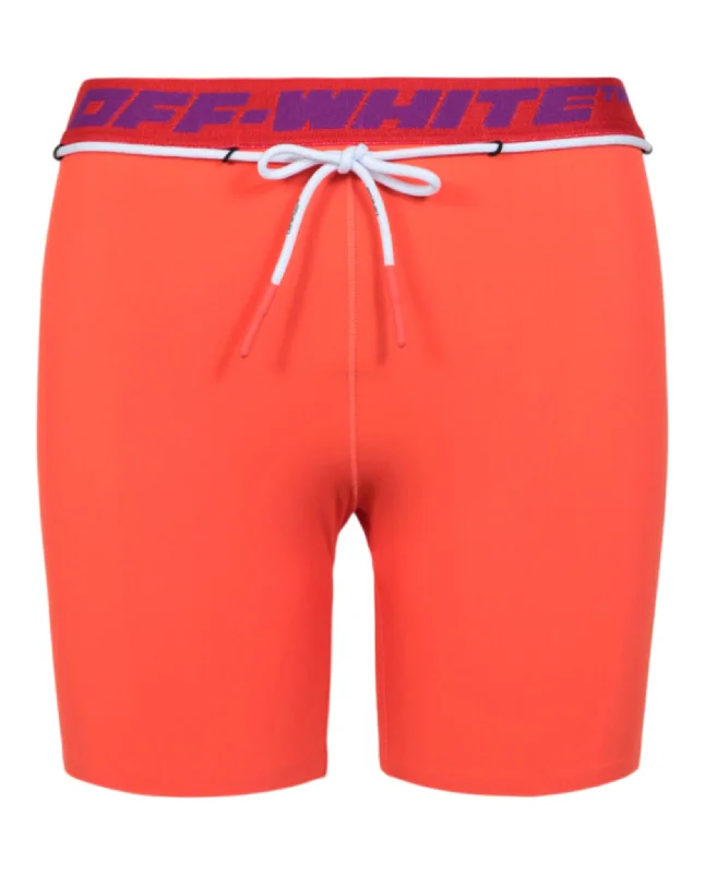 Logo Waistband Track Shorts