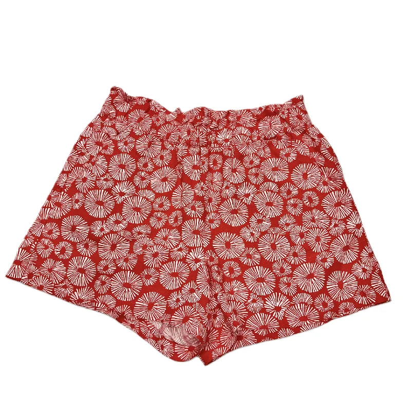 High-end Design Red & White Shorts By Loft, Size: S